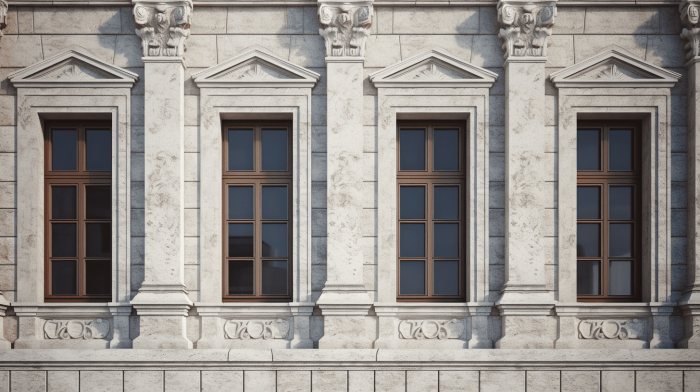 Пилястра из гранита Colonial White (Колониал Вайт)